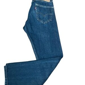 Levi’s 505 Dark Wash Straight Leg Jeans 30x30 Classic Fit